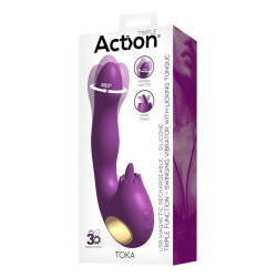 ACTION Vibro Rabbit Toka 15 x 3.6cm